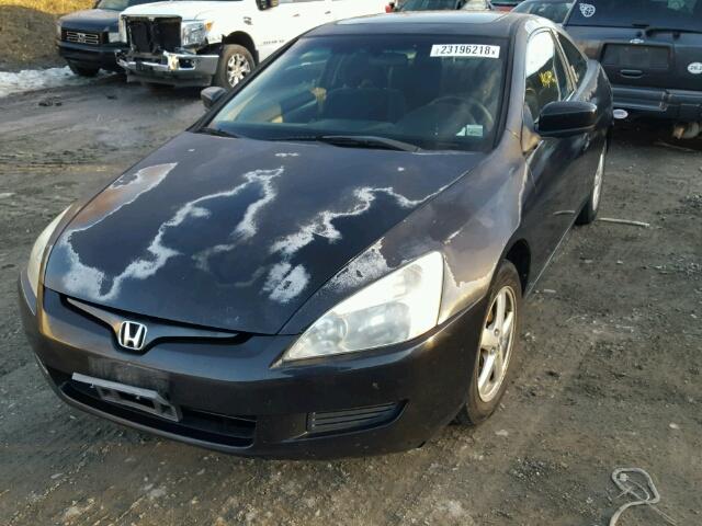 1HGCM726X3A007520 - 2003 HONDA ACCORD EX BLACK photo 2