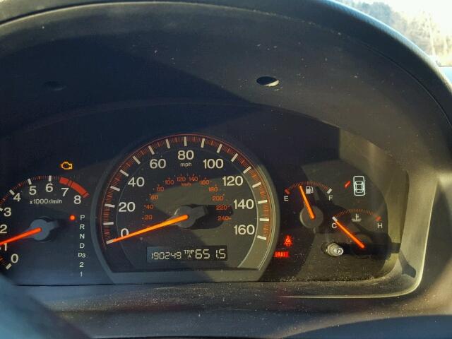 1HGCM726X3A007520 - 2003 HONDA ACCORD EX BLACK photo 8