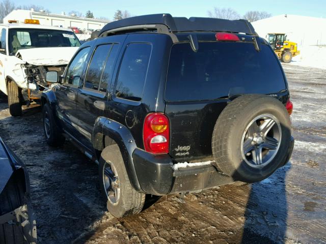 1J4GL38KX4W247939 - 2004 JEEP LIBERTY RE BLACK photo 3