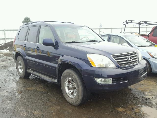 JTJBT20X460100780 - 2006 LEXUS GX 470 BLUE photo 1