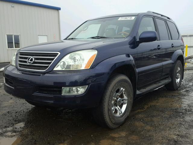 JTJBT20X460100780 - 2006 LEXUS GX 470 BLUE photo 2