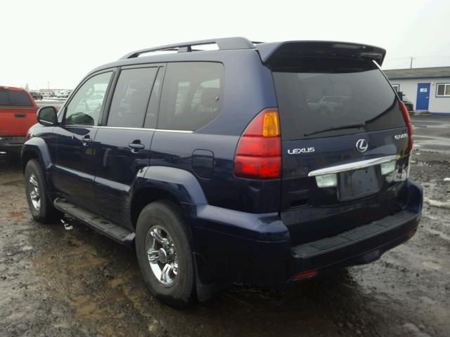 JTJBT20X460100780 - 2006 LEXUS GX 470 BLUE photo 3