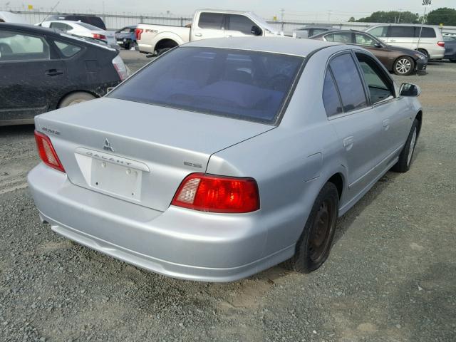 4A3AA46H32E056815 - 2002 MITSUBISHI GALANT ES SILVER photo 4