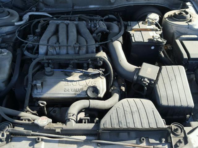 4A3AA46H32E056815 - 2002 MITSUBISHI GALANT ES SILVER photo 7