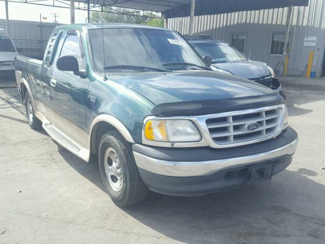 1FTZX1720XNB40353 - 1999 FORD F150 GREEN photo 1