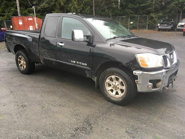 1N6BA06BX5N530269 - 2005 NISSAN TITAN XE BLACK photo 1