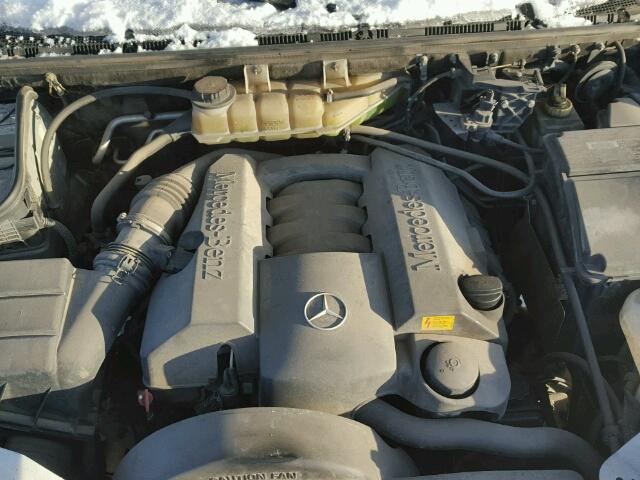 4JGAB54E8YA175132 - 2000 MERCEDES-BENZ ML 320 SILVER photo 7