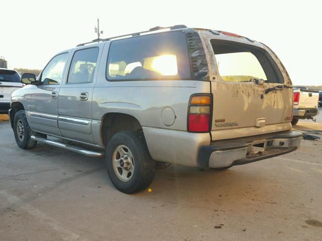 1GKEC16Z96J178456 - 2006 GMC YUKON XL C SILVER photo 3