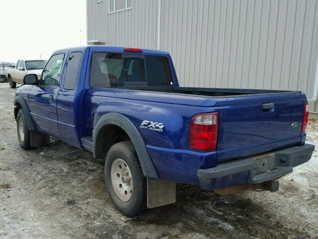 1FTZR45E64PA11476 - 2004 FORD RANGER SUP BLUE photo 3