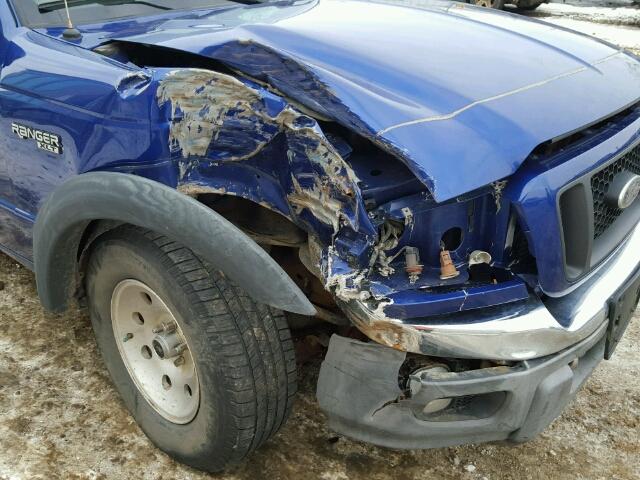 1FTZR45E64PA11476 - 2004 FORD RANGER SUP BLUE photo 9