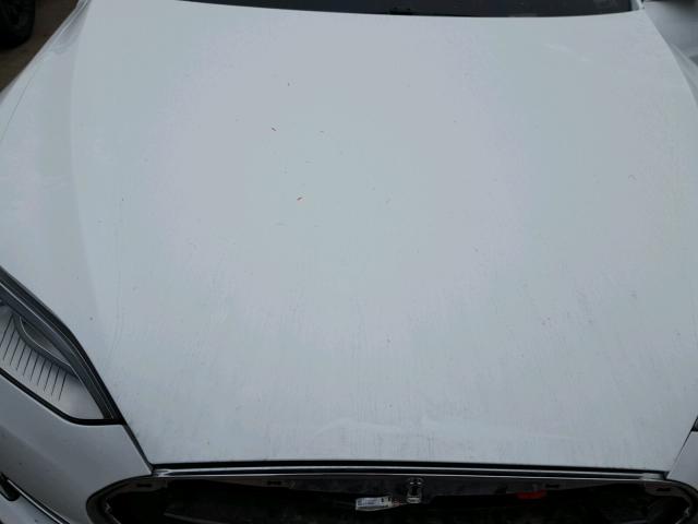 5YJSA1CN9DFP07091 - 2013 TESLA MODEL S Սպիտակ լուսանկար 7