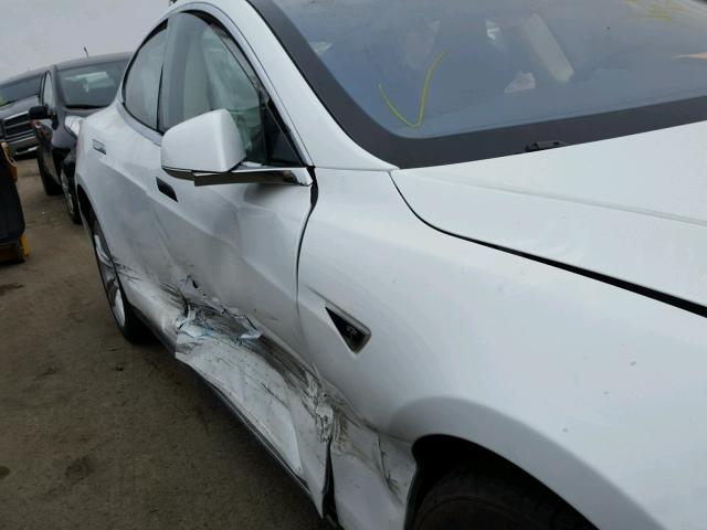 5YJSA1CN9DFP07091 - 2013 TESLA MODEL S Սպիտակ լուսանկար 9