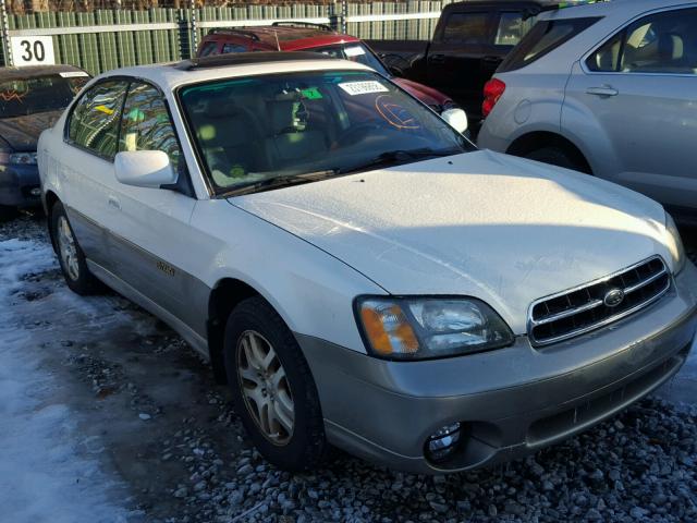 4S3BE686327213525 - 2002 SUBARU LEGACY OUT WHITE photo 1