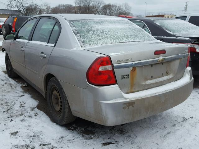1G1ZS58F08F131390 - 2008 CHEVROLET MALIBU LS SILVER photo 3