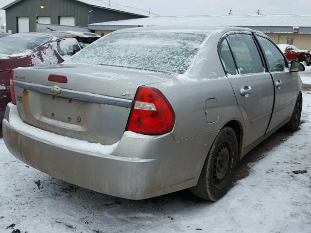 1G1ZS58F08F131390 - 2008 CHEVROLET MALIBU LS SILVER photo 4