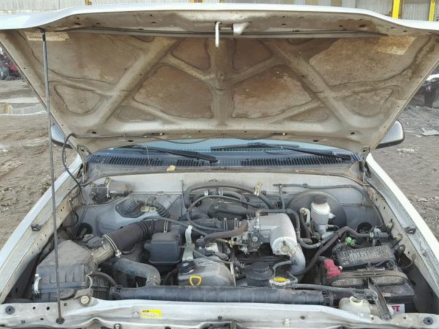 5TENL42N92Z095920 - 2002 TOYOTA TACOMA SILVER photo 7