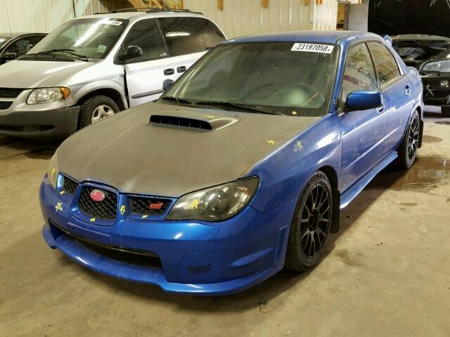 JF1GD76687L509372 - 2007 SUBARU IMPREZA WR BLUE photo 2