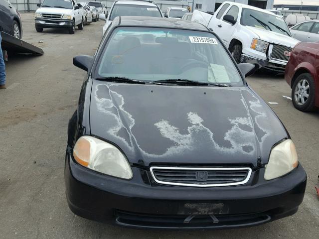 2HGEJ6503TH521200 - 1996 HONDA CIVIC LX BLACK photo 9