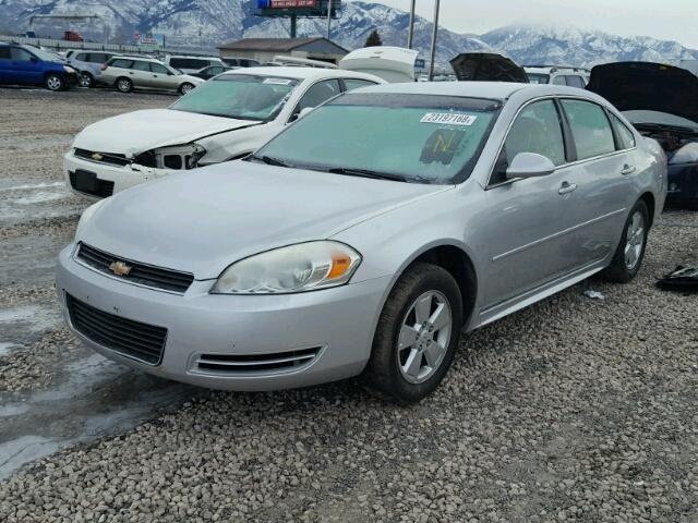 2G1WF5EK4B1248591 - 2011 CHEVROLET IMPALA LS GRAY photo 2