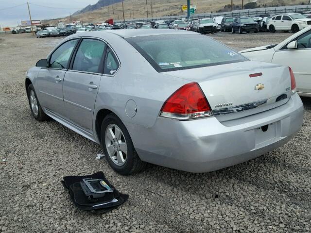 2G1WF5EK4B1248591 - 2011 CHEVROLET IMPALA LS GRAY photo 3