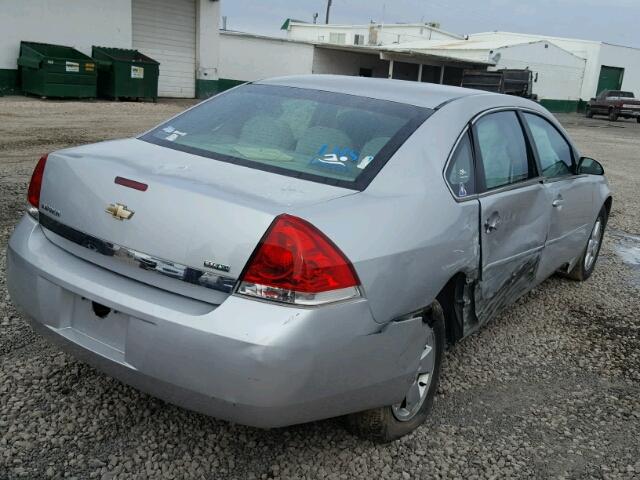 2G1WF5EK4B1248591 - 2011 CHEVROLET IMPALA LS GRAY photo 4