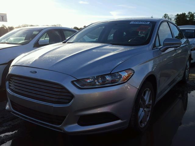 3FA6P0H73DR152907 - 2013 FORD FUSION SE SILVER photo 2