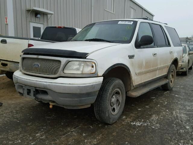 1FMPU16L11LA72234 - 2001 FORD EXPEDITION WHITE photo 2