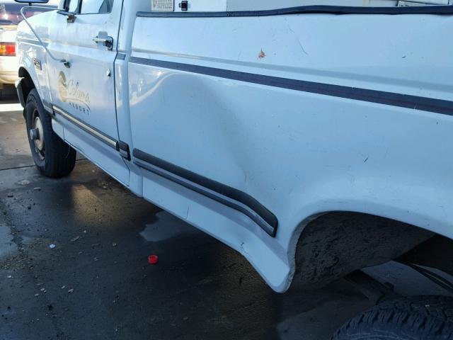 1FTEF14N3SLA57617 - 1995 FORD F150 WHITE photo 9