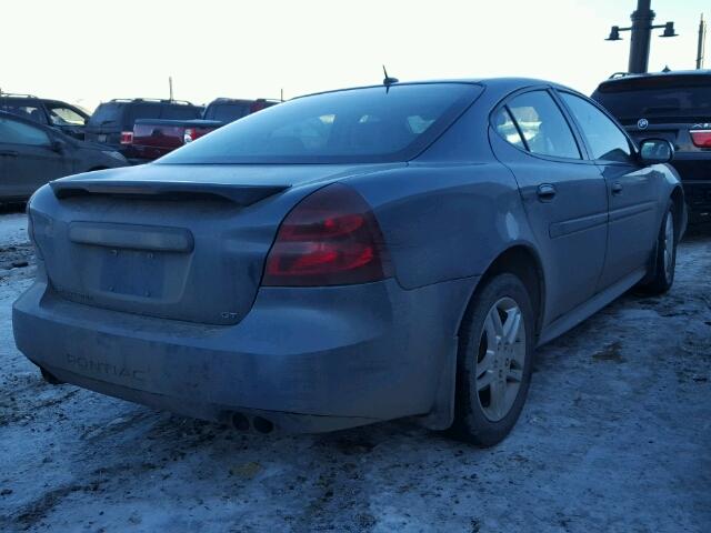 2G2WR554071228611 - 2007 PONTIAC GRAND PRIX BLACK photo 4