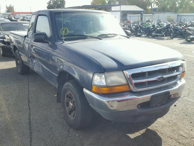 1FTYR14V2YPA79789 - 2000 FORD RANGER SUP BLUE photo 1