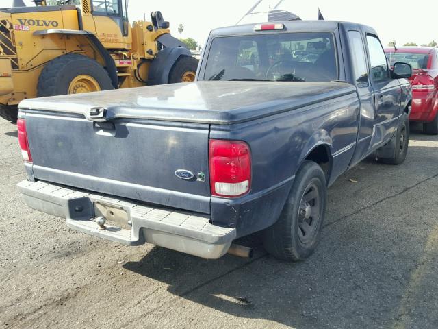 1FTYR14V2YPA79789 - 2000 FORD RANGER SUP BLUE photo 4