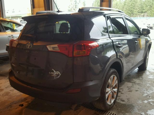 2T3DFREV0FW382009 - 2015 TOYOTA RAV4 LIMIT GRAY photo 4