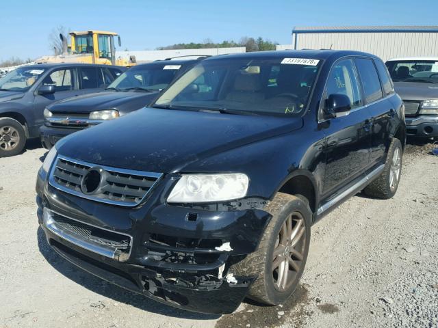 WVGZM77L16D056465 - 2006 VOLKSWAGEN TOUAREG 4. BLACK photo 2