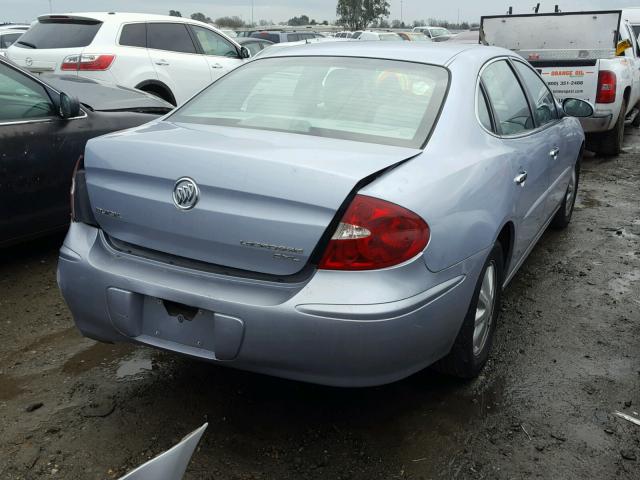 2G4WD582261140626 - 2006 BUICK LACROSSE C BLUE photo 4