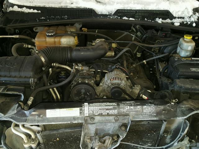 1J4GL58K15W548029 - 2005 JEEP LIBERTY LI BLACK photo 7