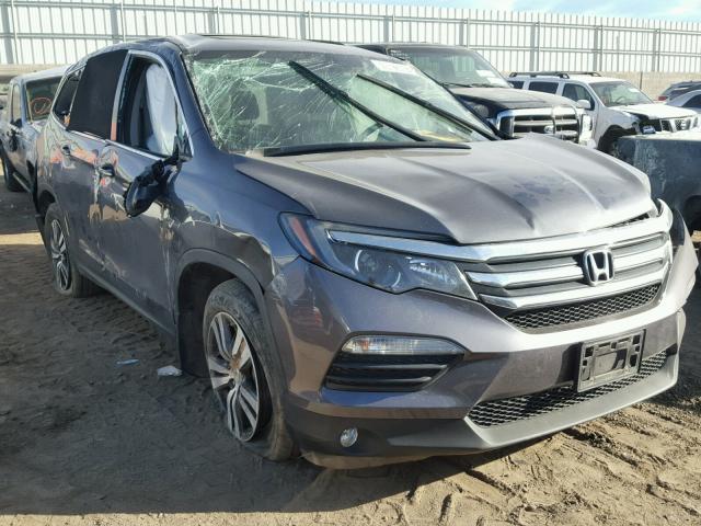 5FNYF6H53GB063626 - 2016 HONDA PILOT EXL CHARCOAL photo 1