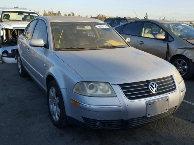 WVWTH63B61E153847 - 2001 VOLKSWAGEN PASSAT GLX SILVER photo 1