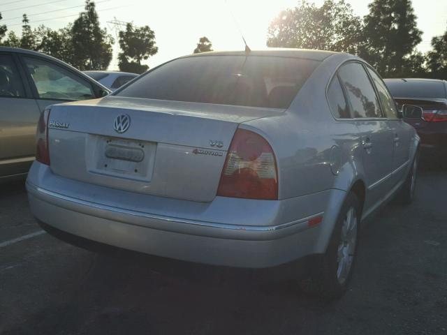 WVWTH63B61E153847 - 2001 VOLKSWAGEN PASSAT GLX 银色 照片 4