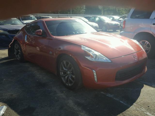 JN1AZ4EH4DM380882 - 2013 NISSAN 370Z BASE ORANGE photo 1