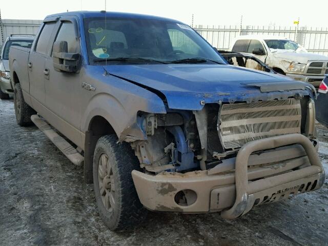 1FTPW14V29FB24256 - 2009 FORD F150 SUPER BLUE photo 1