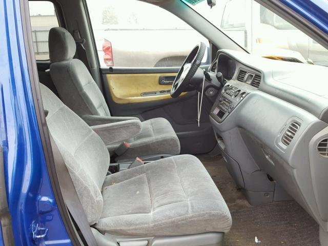 2HKRL18651H568424 - 2001 HONDA ODYSSEY EX BLUE photo 5