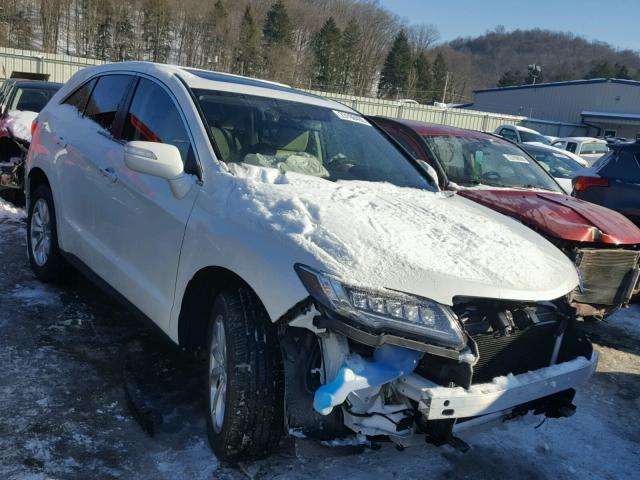 5J8TB4H50GL013386 - 2016 ACURA RDX TECHNO WHITE photo 1