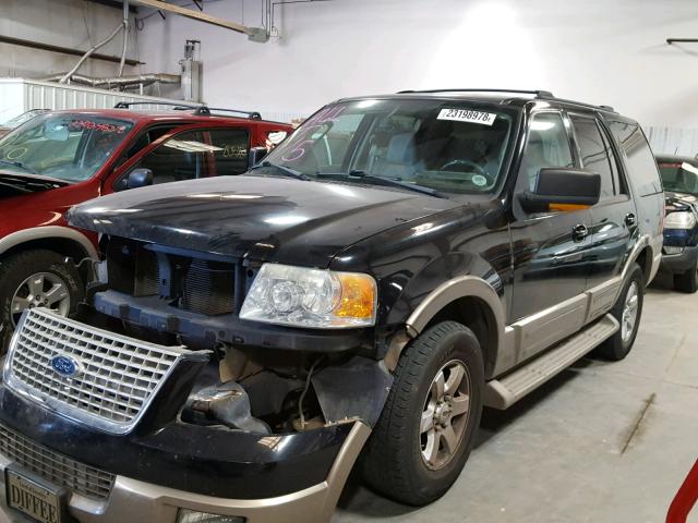 1FMPU17L64LA08922 - 2004 FORD EXPEDITION BLUE photo 2