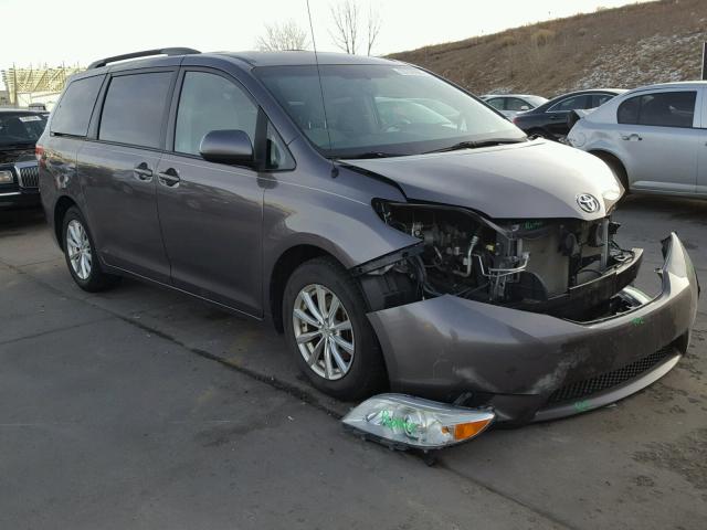 5TDKK3DC5BS024321 - 2011 TOYOTA SIENNA LE GRAY photo 1