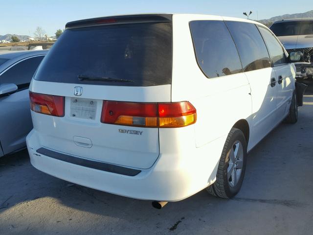 5FNRL18523B129545 - 2003 HONDA ODYSSEY LX WHITE photo 4