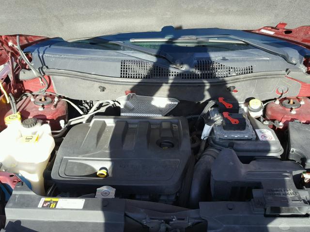 1C4NJDBBXFD135321 - 2015 JEEP COMPASS SP RED photo 7