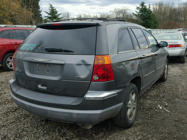 2C8GF68424R533176 - 2004 CHRYSLER PACIFICA GRAY photo 4