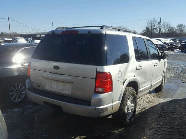 1FMZU73E82UB07221 - 2002 FORD EXPLORER X SILVER photo 4