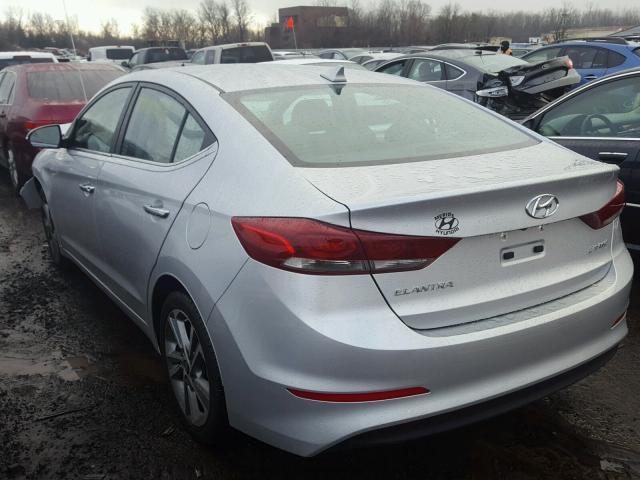 KMHD84LF4HU288770 - 2017 HYUNDAI ELANTRA SE SILVER photo 3