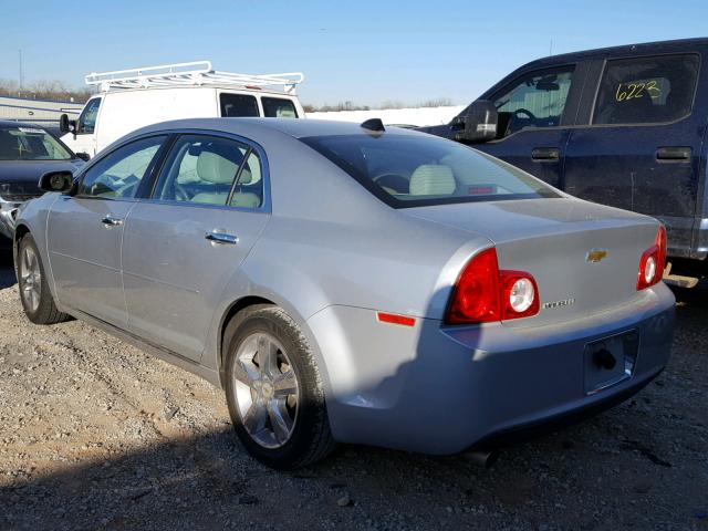 1G1ZD5EUXCF115686 - 2012 CHEVROLET MALIBU 2LT SILVER photo 3